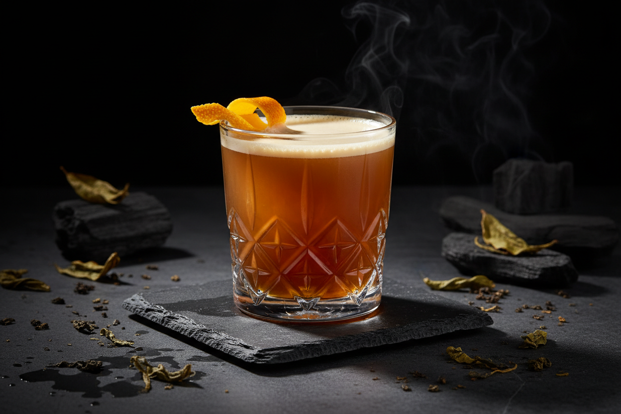 Hojicha Cocktail